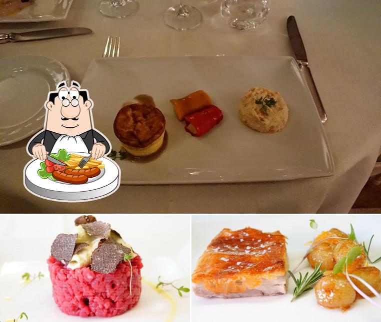 Cibo al Ristorante Villa Pomela