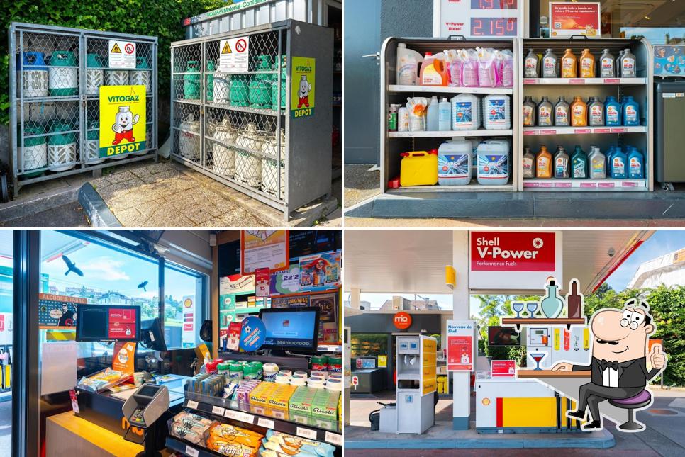 Gli interni di Shell
