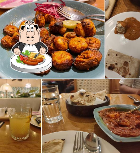 Meals at Copper Chimney, Fine Dine Restaurant in Cyber Hub- Gurugram