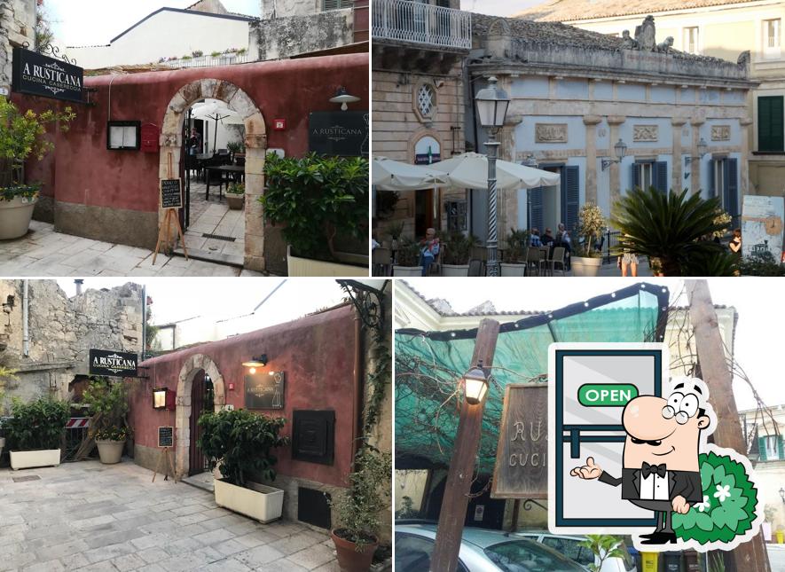 Goditi la vista dagli esterni di A RUSTICANA