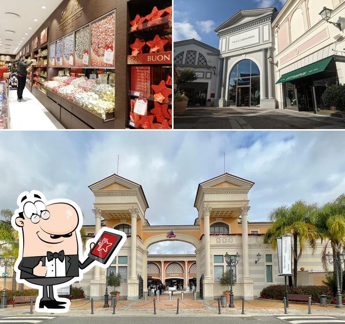 La parte esterna è una caratteristica importante di Designer Outlet Castel Romano
