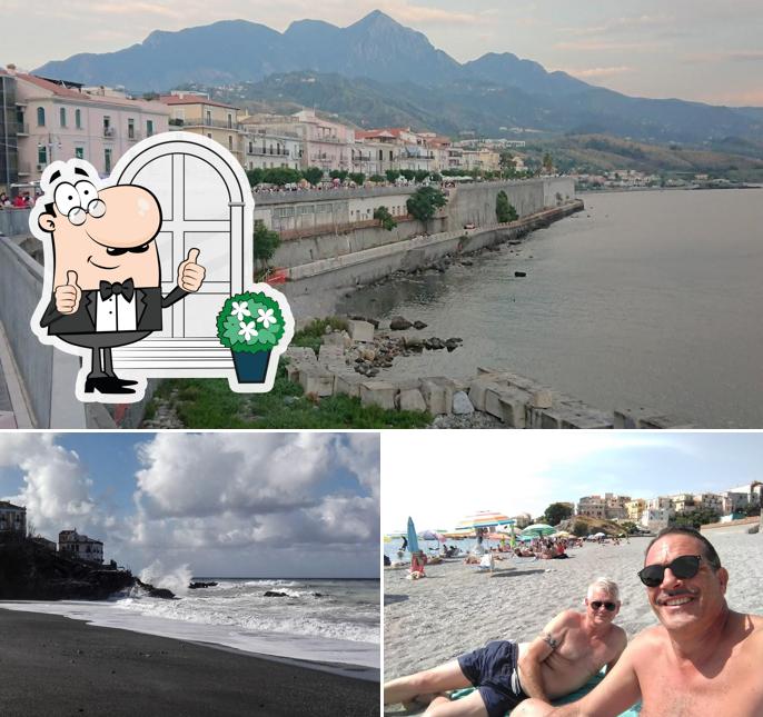 Goditi la vista dagli esterni di Eden Bar Gelateria