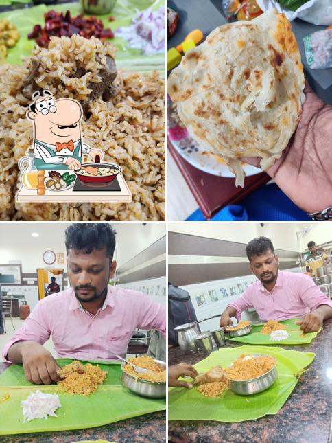 Fried rice at Madurai Pandi Muniyandi Hotel