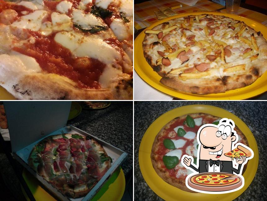 Ordina tra le svariate varianti di pizza