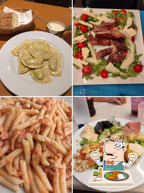 Platti al Pizzeria Trattoria Pulcinella