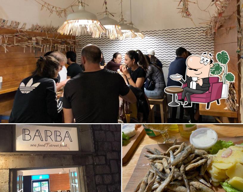 Gli interni di Barba