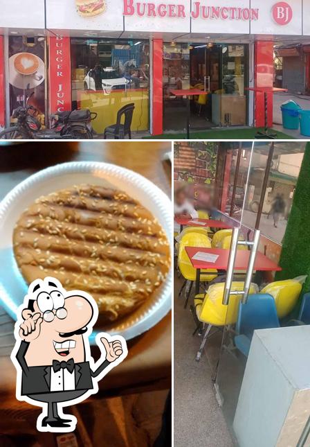 The interior of Burger junction