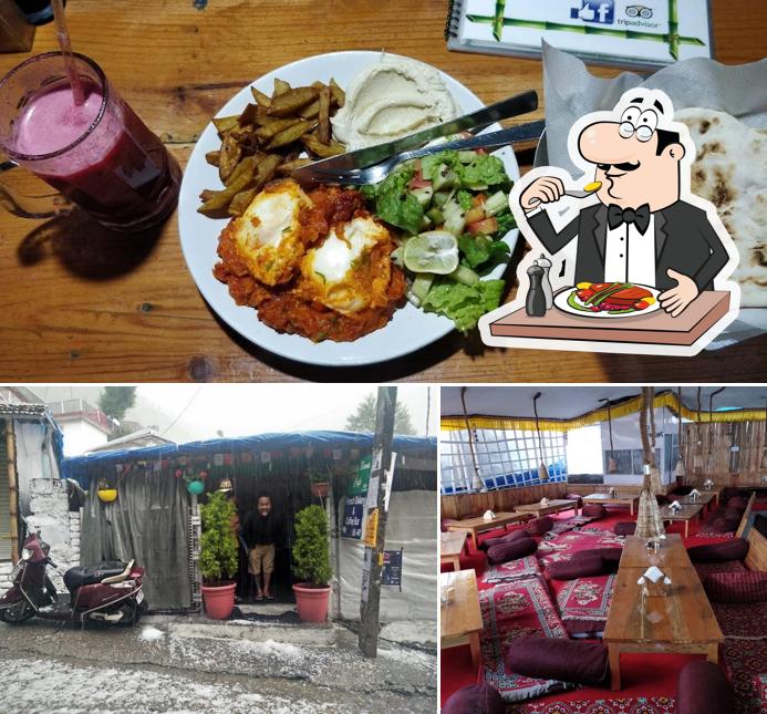 This is the image showing food and exterior at Chilly Beans Cafe