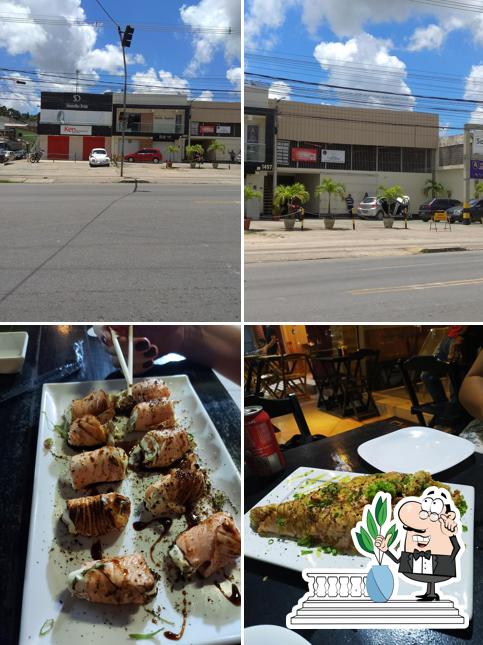 O exterior do Eiko Temakeria e Sushi