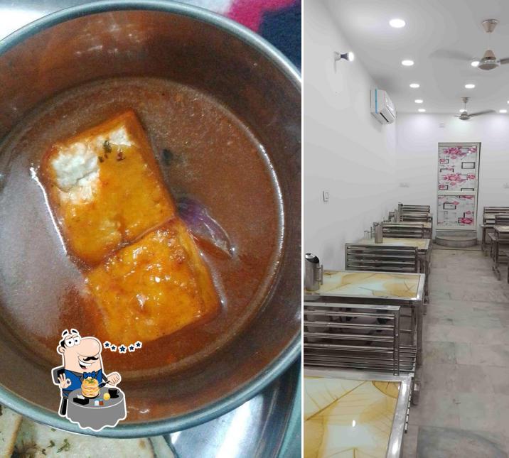 Food at New Lucky Dhaba