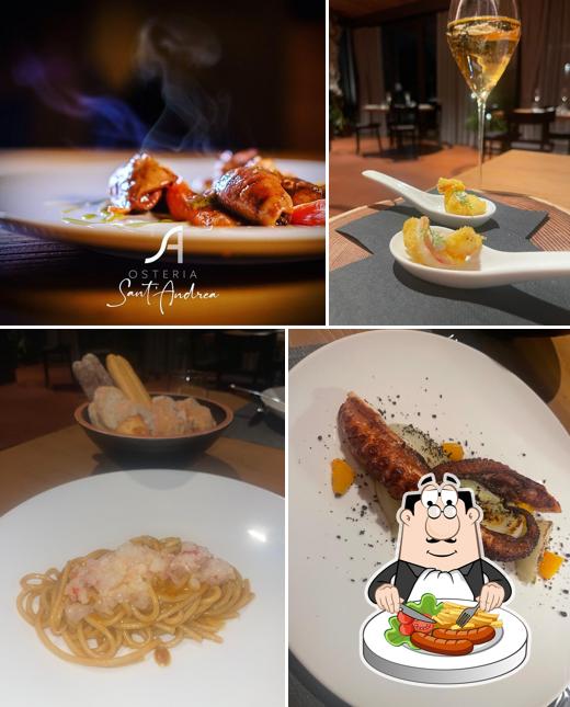 Platti al Osteria Sant'Andrea