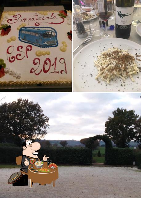 La foto della cibo e esterno di Ristorante Pizzeria Le Cerquelle