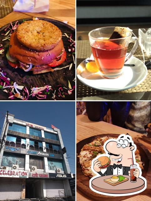 Order a burger at Z27 Cafe shobhagpura
