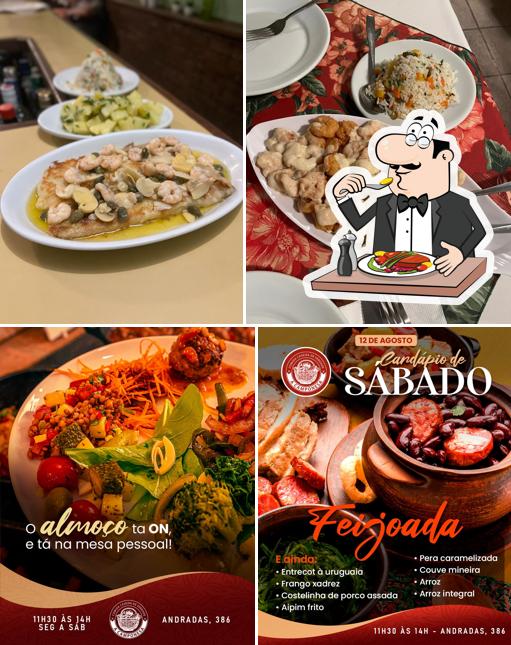 Comida em Restaurante Bate Coração