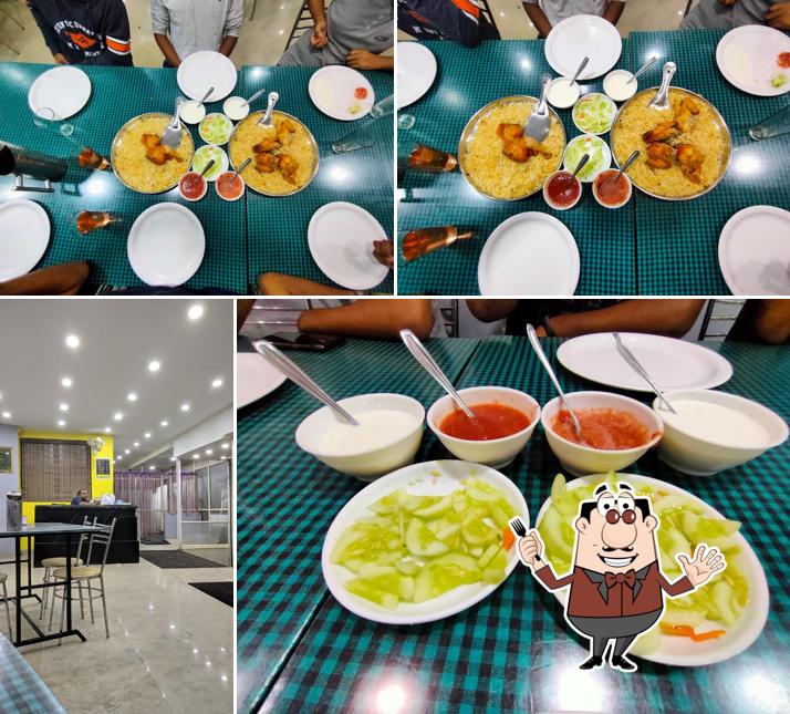 Food at Hotel Tamam