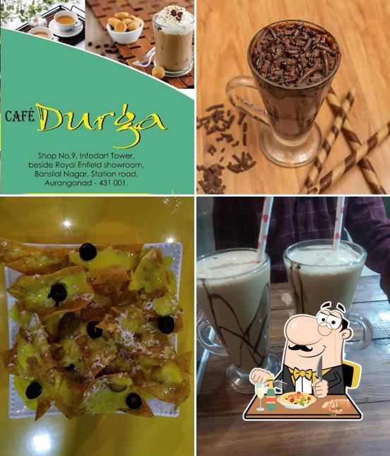 Chocolate mousse at Cafe Durga