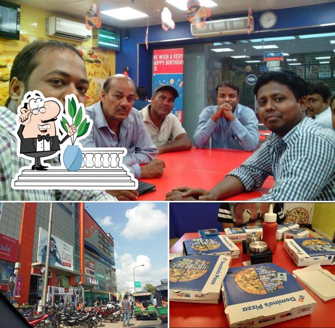 Domino's Pizza Saraidhela, Dhanbad is distinguished by exterior and interior