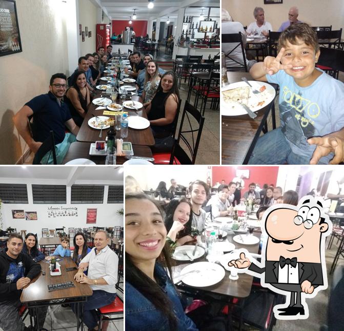 O interior do Forneria Baronesa l Restaurante & Pizzaria