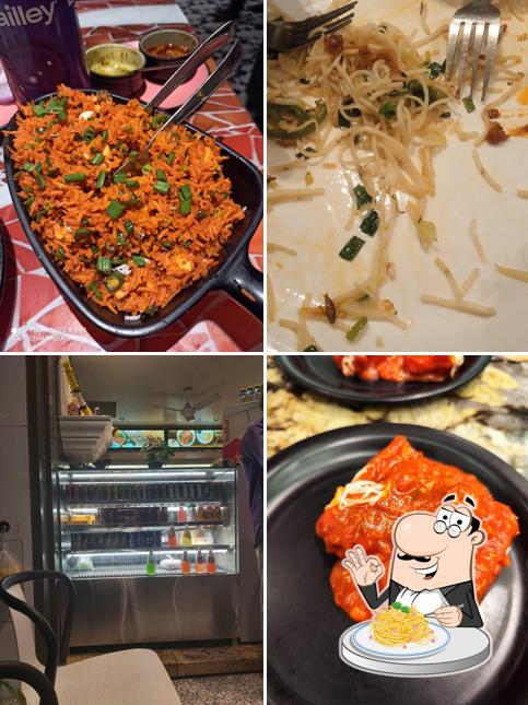 Spaghetti carbonara at Hardasmal Restaurant Ulhasnagar 2