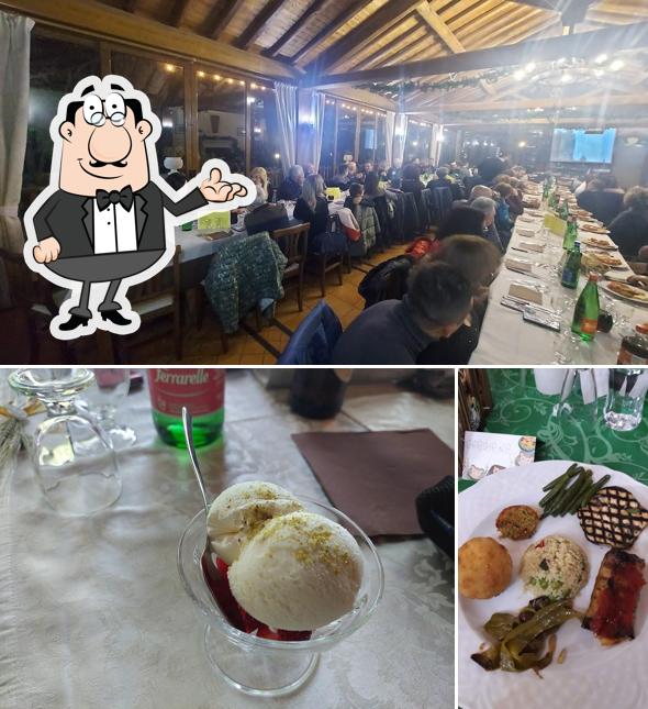 Gli interni di L'Antica Taverna