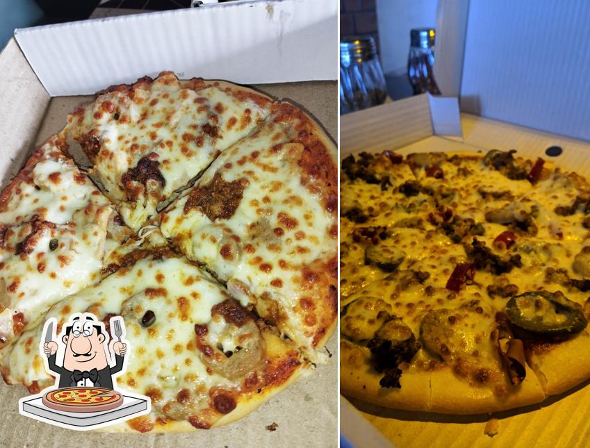 Order different kinds of pizza