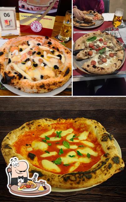 Prenditi tra le molte varianti di pizza