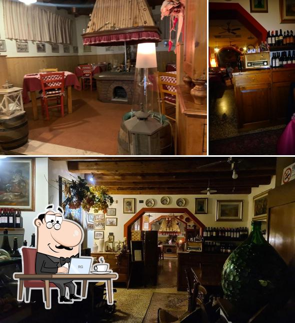 Siediti a un tavolo di Osteria Al Carro Da Ciano