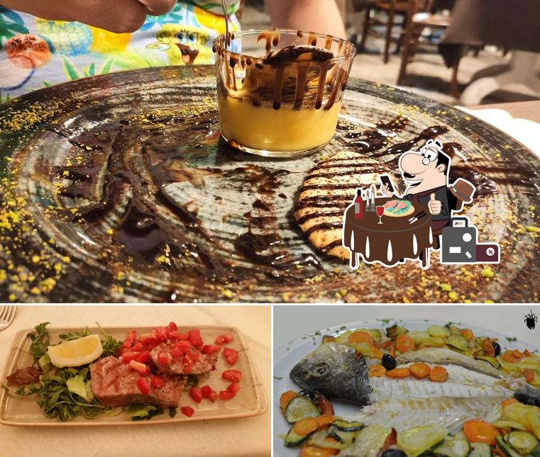 Ristorante La Regina Dello Scoglio serve un menu per gli amanti del pesce