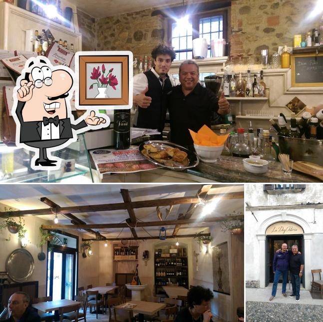Gli interni di Bar Tre Archi