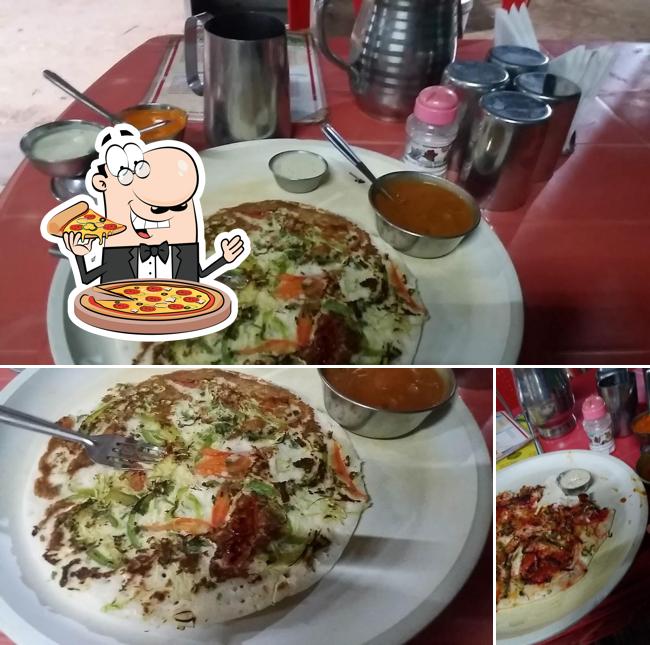 Pick pizza at Chatko Dosa Inn