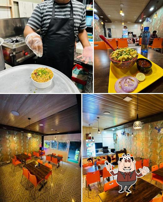 Among various things one can find food and interior at Kakatiya kitchen