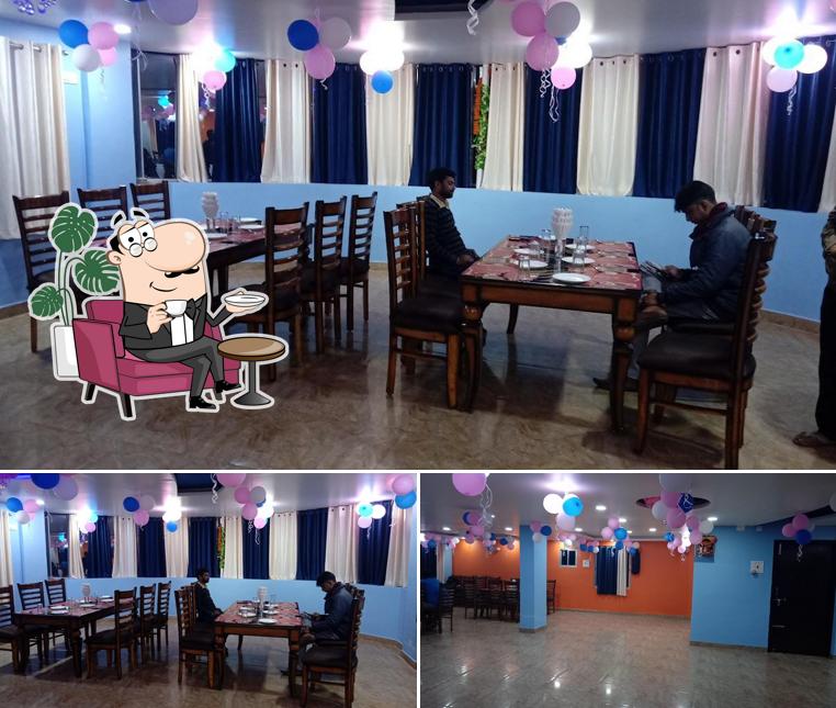 The interior of Khawas restaurant