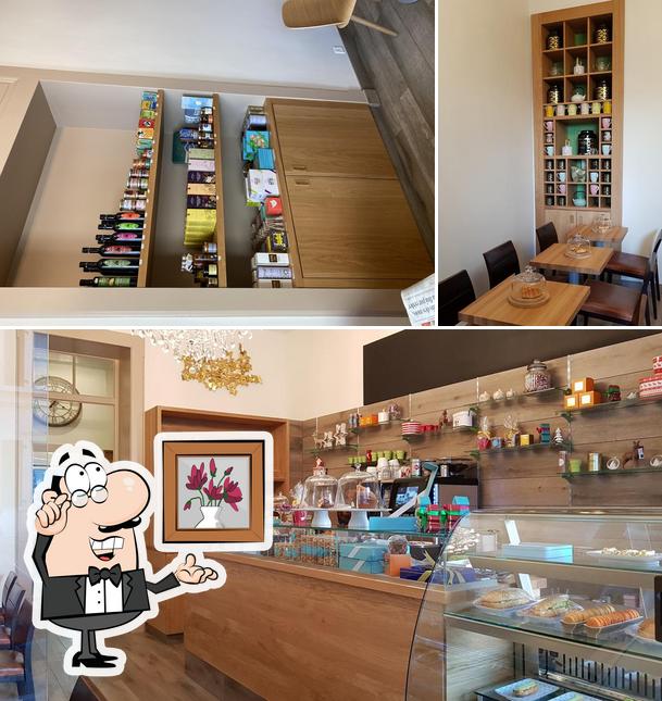 Gli interni di La Bergamote - Boulangerie & Salon de thé