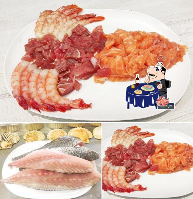 Sashimi al Pescheria da Laura e Fabrizio