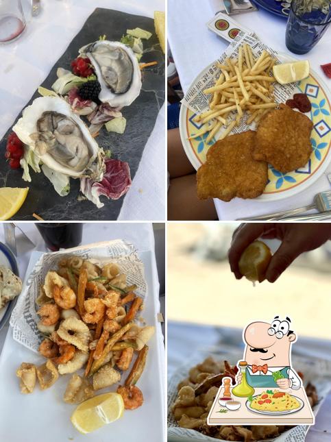 Fritto misto al Tintarella di luna ristorante