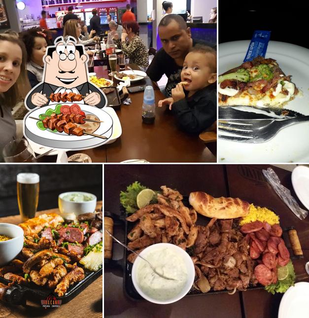 Comida em Vulcano Pizzaria e Choperia