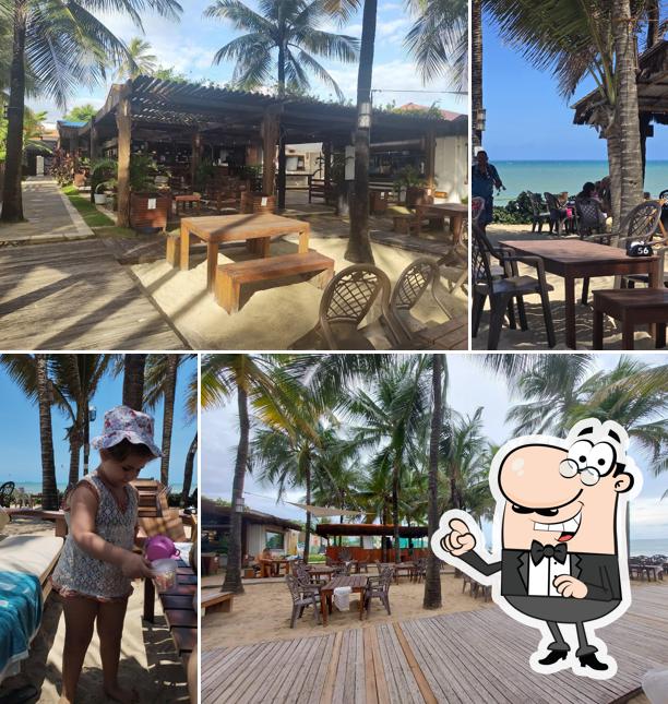 O interior do Duro Beach Lounge