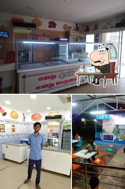 Check out how Aavin Junction looks inside