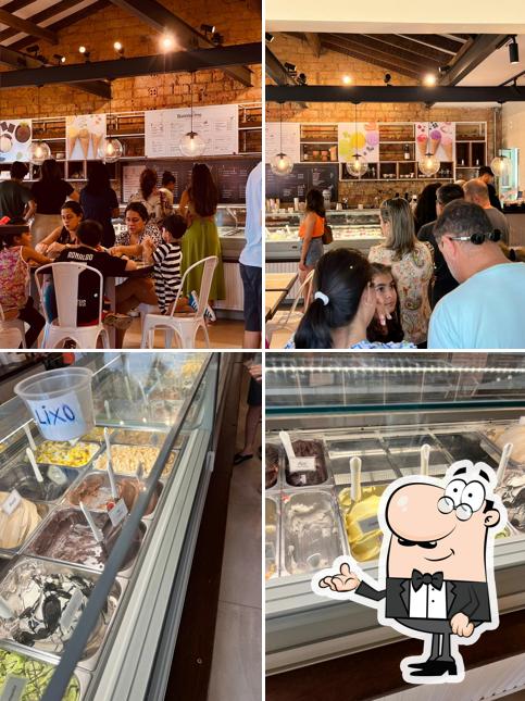 O interior do Buonissimo