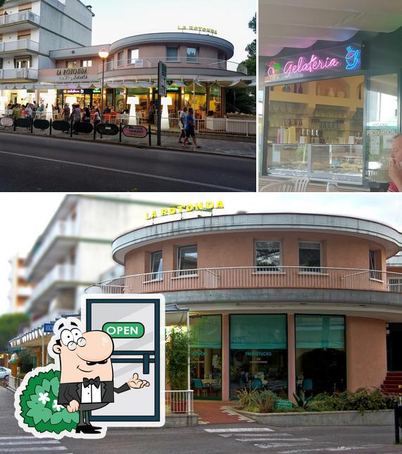 Gli esterni di La Rotonda Cafe Gelateria