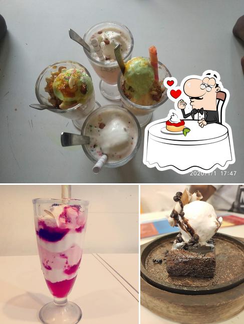 Enjoy one of the desserts