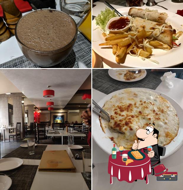 Flambe provides a number of sweet dishes