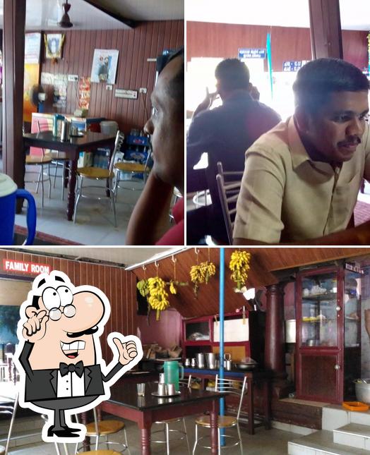 The interior of Kerala Cafe