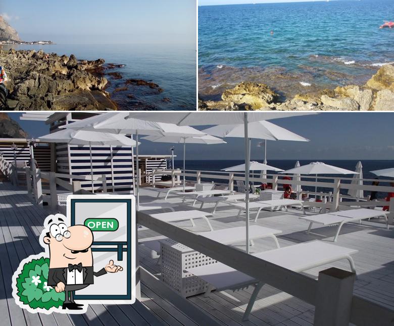 La parte esterna è una caratteristica importante di Lido Addaura