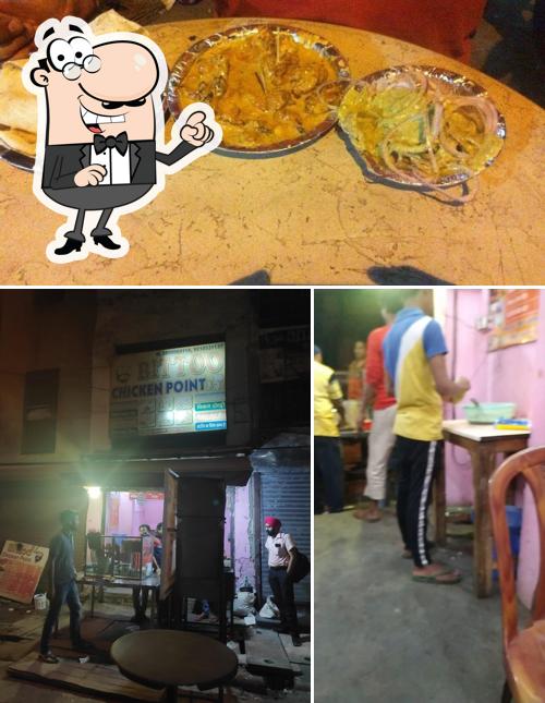 The photo of Bittoo Chicken Point’s interior and food