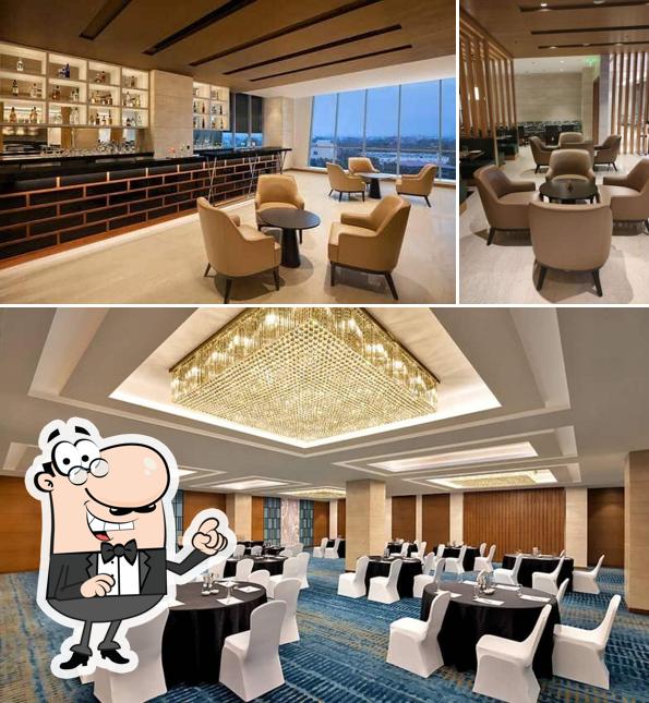 The interior of Cosmos Cafe & Bar - Fairfield By Marriott The interior of Cosmos Cafe & Bar - Fairfield By Marriott