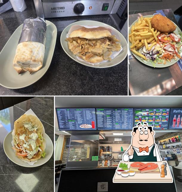 Fish and chips al Eva Kebab Pizza