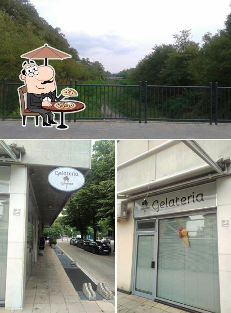 Gli esterni di Gelateria Golosone