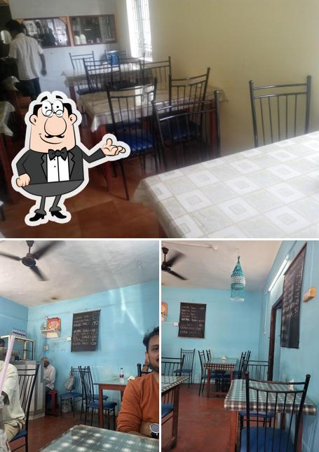 Manisha's Home Food is distinguished by interior and dining table