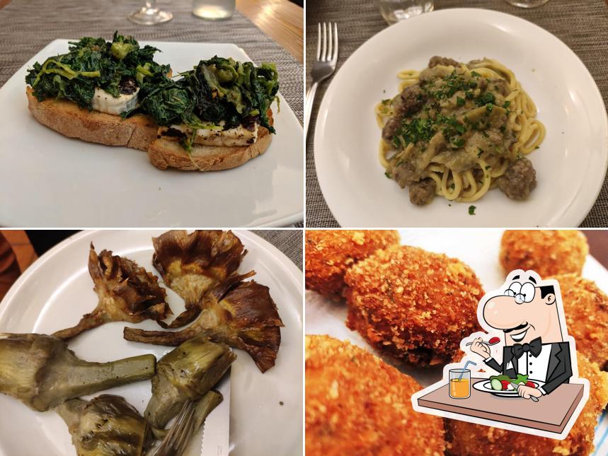 Cibo al Trattoria "Al Camoscio D'Abruzzo"